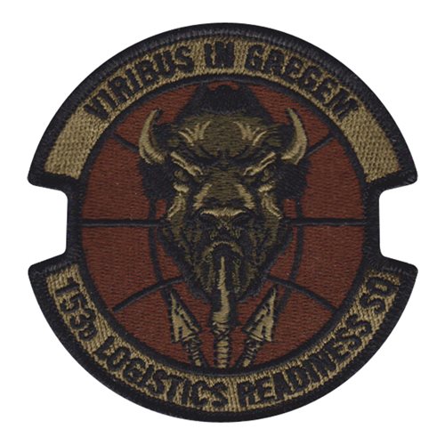 153 LRS ANG Wyoming Air National Guard U.S. Air Force Custom Patches