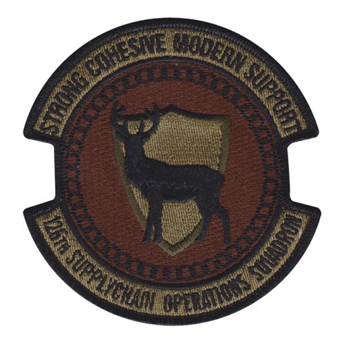 126 SCOS ANG Illinois Air National Guard U.S. Air Force Custom Patches