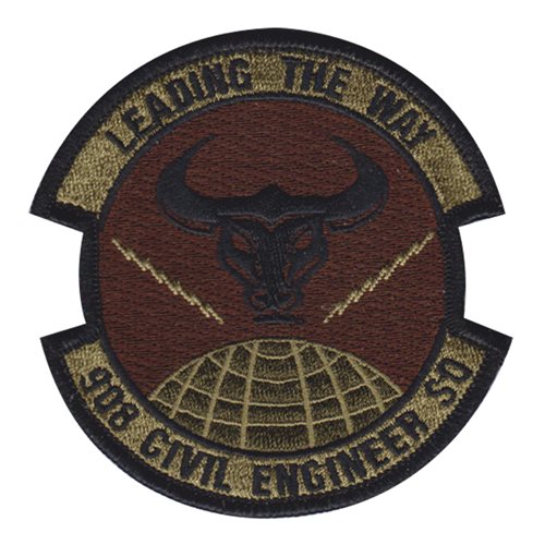 908 CES Maxwell AFB U.S. Air Force Custom Patches