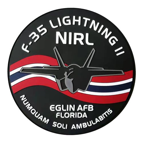 F-35 Lightning II Eglin AFB, FL U.S. Air Force Custom Patches
