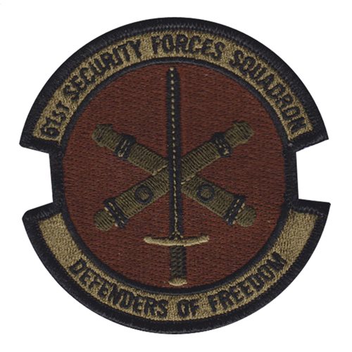 61 SFS Space Base Delta 3 U.S. Air Force Custom Patches