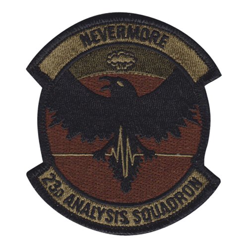 23 ANS Patrick SFB U.S. Air Force Custom Patches
