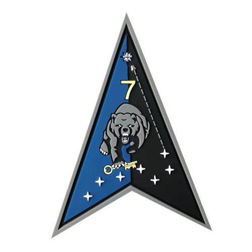 USSF Space Delta 7 Space Base Delta 1 U.S. Air Force Custom Patches