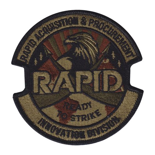 USAF RAPIDx Pentagon U.S. Air Force Custom Patches