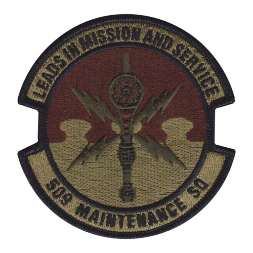 509 MXS Whiteman AFB U.S. Air Force Custom Patches