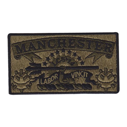 Manchester U.S. Navy Custom Patches