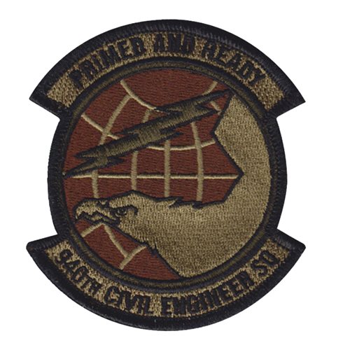940 CES Beale AFB, CA U.S. Air Force Custom Patches