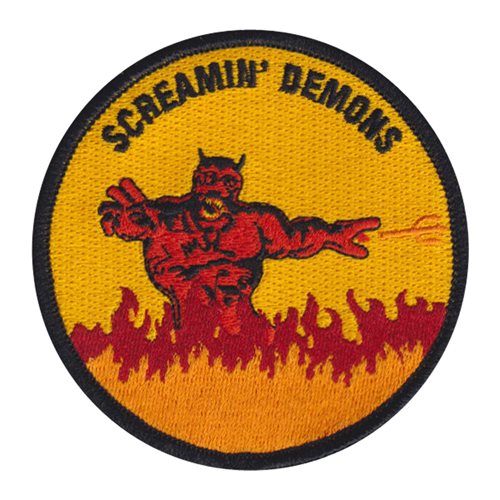 USAFA Screamin Demons USAF Academy U.S. Air Force Custom Patches