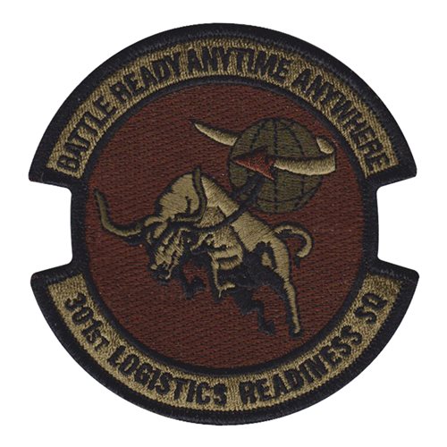 301 LRS NAS Fort Worth JRB U.S. Navy Custom Patches