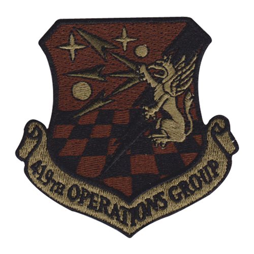 419 OG Hill AFB U.S. Air Force Custom Patches