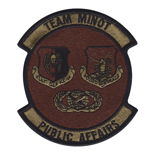 Minot AFB Public Affairs Minot AFB, ND U.S. Air Force Custom Patches