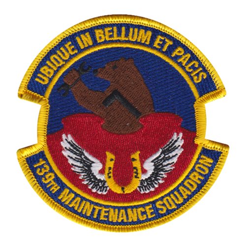 139 MXS ANG Missouri Air National Guard U.S. Air Force Custom Patches