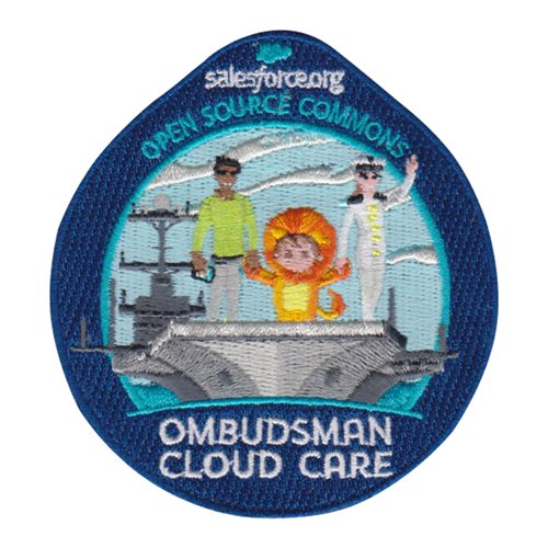 Ombudsman Cloud Care U.S. Navy Custom Patches