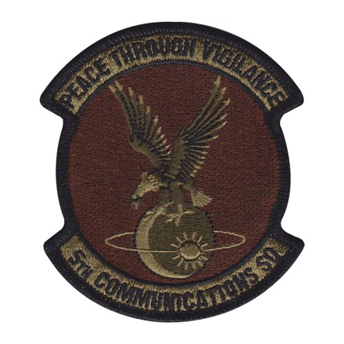 5 CS Minot AFB, ND U.S. Air Force Custom Patches