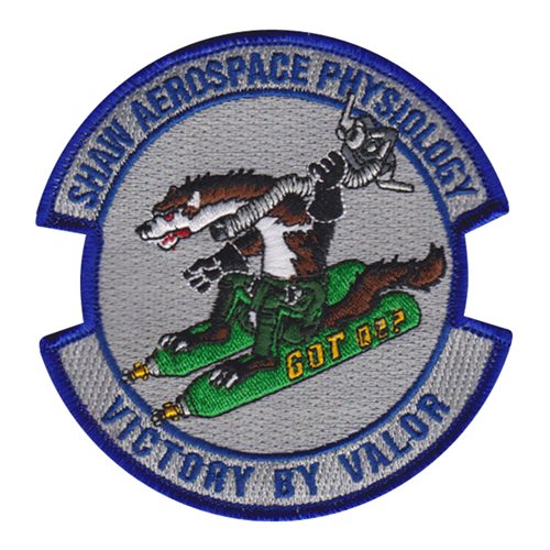 Shaw AFB Aerospace Physiology Shaw AFB, SC U.S. Air Force Custom Patches