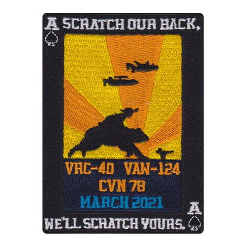 VRC-40 NS Norfolk, VA U.S. Navy Custom Patches