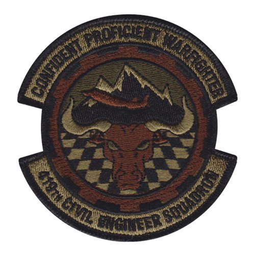 419 CES Hill AFB U.S. Air Force Custom Patches