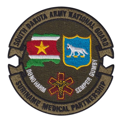 Medical Command South Dakota Army National Guard Army National Guard U.S. Army Custom Patches