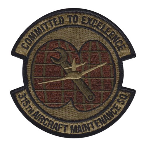 315 AMXS Charleston AFB U.S. Air Force Custom Patches