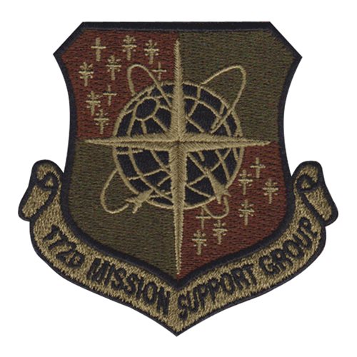 172 MSG ANG Mississippi Air National Guard U.S. Air Force Custom Patches