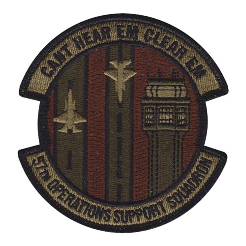 57 OSS Nellis AFB U.S. Air Force Custom Patches