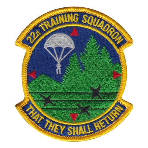 22 TRS Fairchild AFB, WA U.S. Air Force Custom Patches