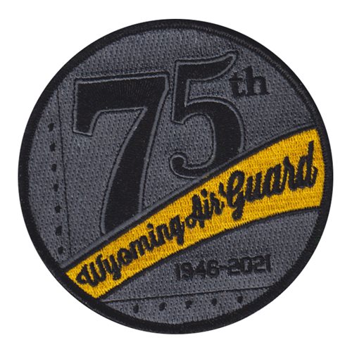 75th Wyoming Air National Guard ANG Wyoming Air National Guard U.S. Air Force Custom Patches