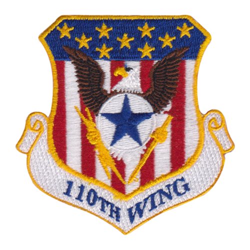 110 WG ANG Michigan Air National Guard U.S. Air Force Custom Patches