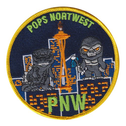 Pops NorthWest Civilian Custom Patches