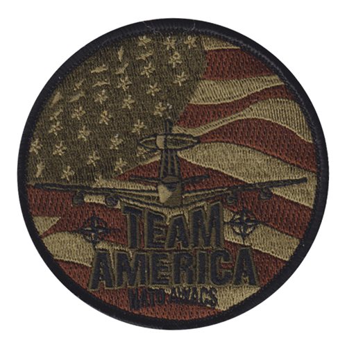 NATO AWACS Team America NATO International Custom Patches