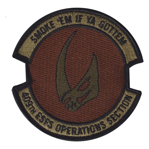 409 ESFS Robins AFB, GA U.S. Air Force Custom Patches