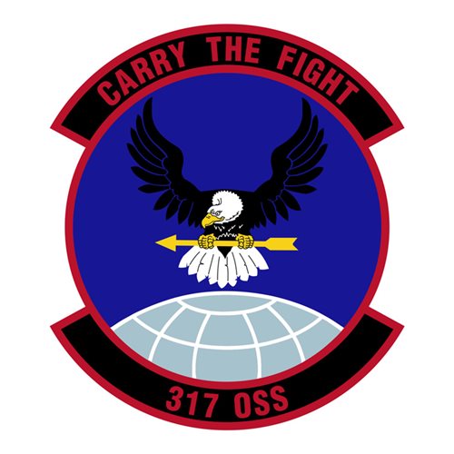317 OSS Dyess AFB, TX U.S. Air Force Custom Patches