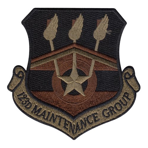 123 MXG ANG Kentucky Air National Guard U.S. Air Force Custom Patches