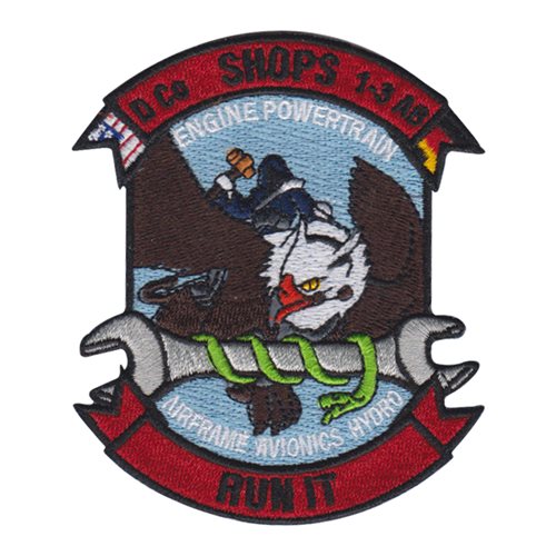 1-3 AB U.S. Army Custom Patches