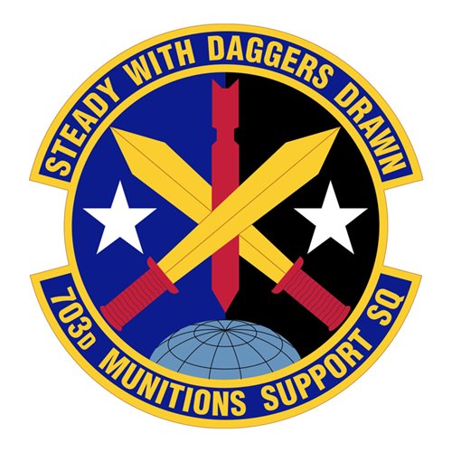 703 MUNSS Spangdahlem AB U.S. Air Force Custom Patches