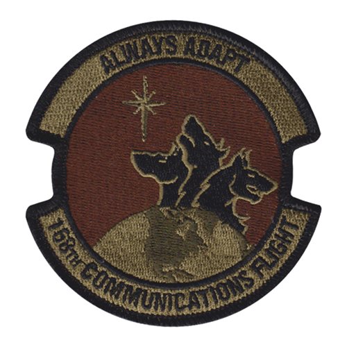 168 CF ANG Alaska Air National Guard U.S. Air Force Custom Patches