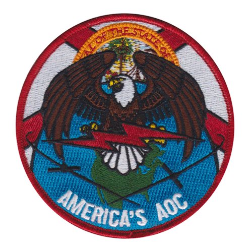 601 AOC Tyndall AFB, FL U.S. Air Force Custom Patches