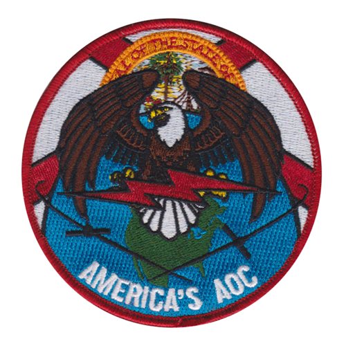 601 AOC Tyndall AFB, FL U.S. Air Force Custom Patches