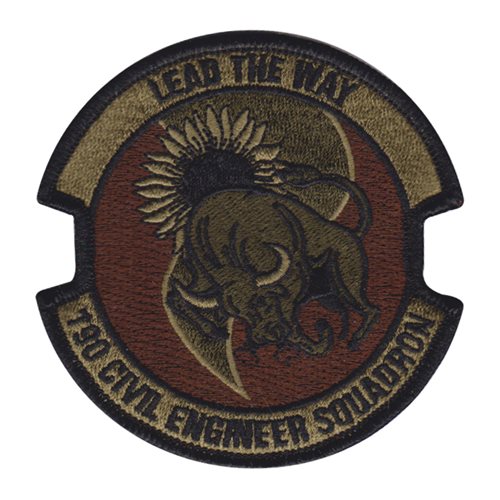 190 CES ANG Kansas Air National Guard U.S. Air Force Custom Patches