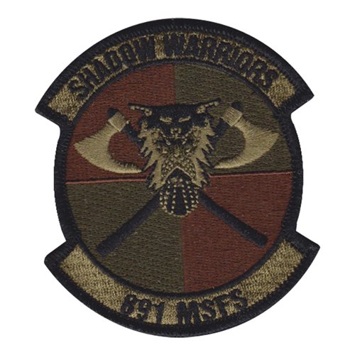 891 MSFS Minot AFB, ND U.S. Air Force Custom Patches