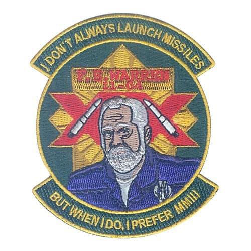 ICBM Training F.E. Warren AFB, WY U.S. Air Force Custom Patches