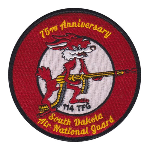114 MXG ANG South Dakota Air National Guard U.S. Air Force Custom Patches