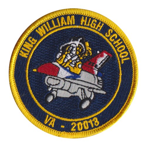 AFJROTC VA-20013 King William High School High School JROTC Custom Patches
