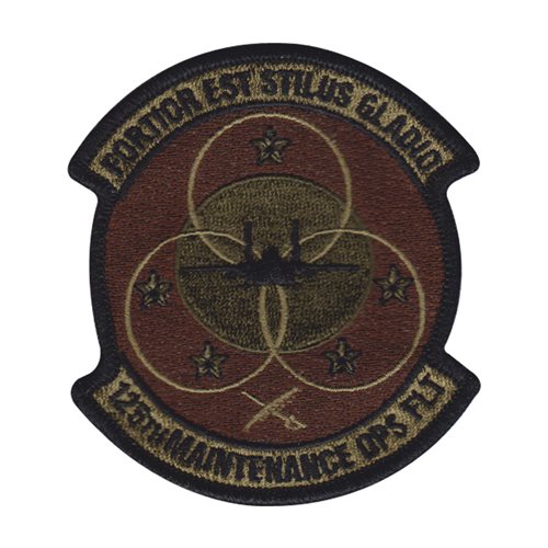 125 MOF ANG Florida Air National Guard U.S. Air Force Custom Patches
