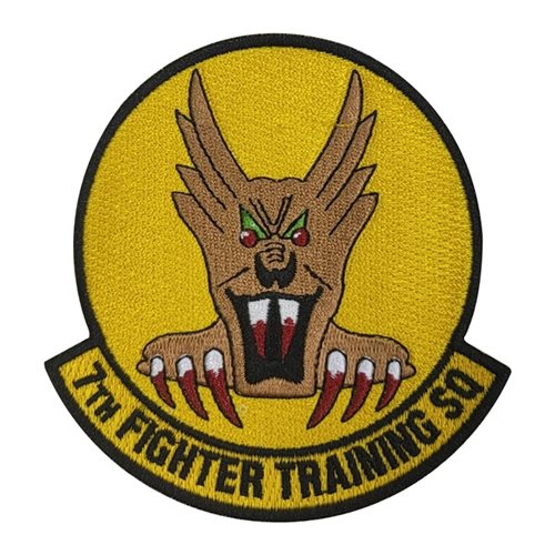 7 FTS Langley AFB, VA U.S. Air Force Custom Patches