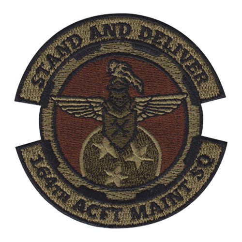 164 AMXS ANG Tennessee Air National Guard U.S. Air Force Custom Patches
