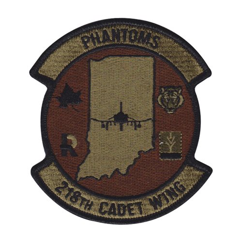 AFROTC Detachment 218 Indiana State University Air Force ROTC ROTC and College Patches Custom Patches