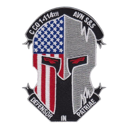 1-114 AVN Mississippi Army National Guard Army National Guard U.S. Army Custom Patches