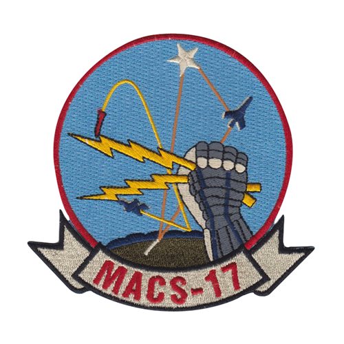 MACS-17 USMC Custom Patches