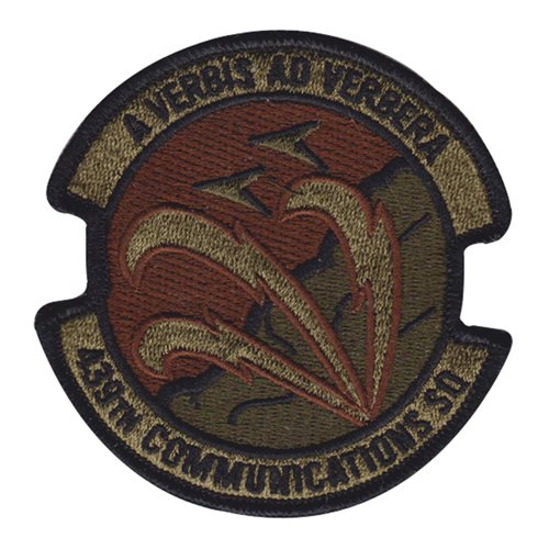 439 CS Westover ARB U.S. Air Force Custom Patches